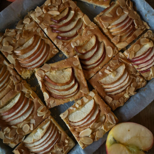 Apple Almond Squares