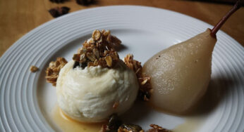 Cardamom and White Wine Poached Pears Recipe