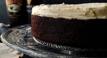 Chocolate Guinness Cake with Baileys Buttercream Icing Recipe