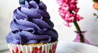 Blueberry White Chocolate Whipped Ganache Recipe