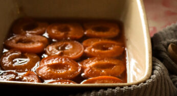 Whiskey Baked Apricots with Vanilla Recipe