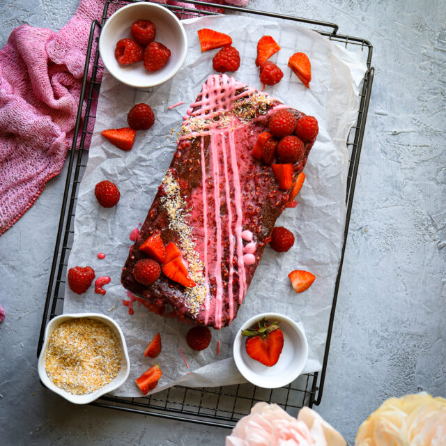 Berry Coconut Yoghurt Loaf Recipe Pink Haired Pastry Chef
