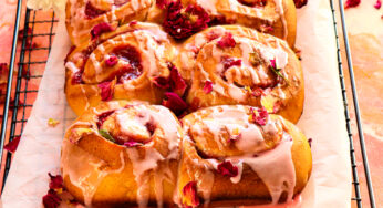 Raspberry Apple Sweet Rolls with Rosewater Recipe