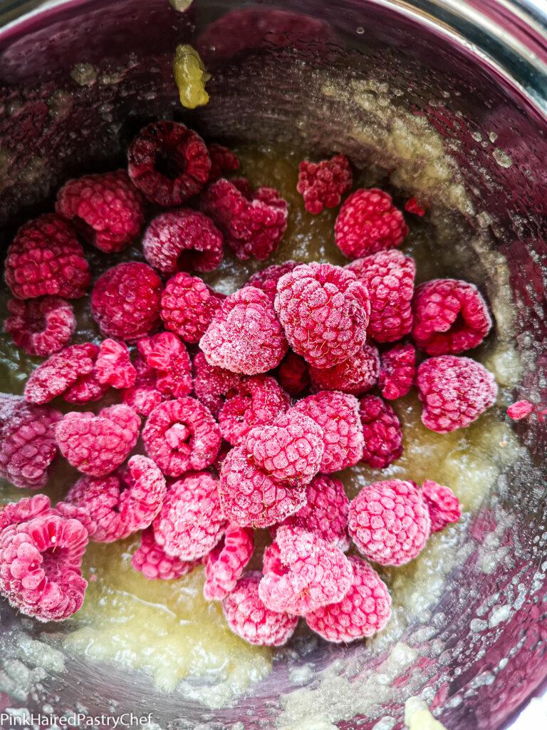 Raspberry Apple Sweet Rolls with Rosewater Recipe - Pink Haired Pastry Chef