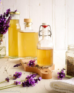 Lavender Honey Simple Syrup Recipe - Pink Haired Pastry Chef