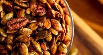 Maple Candied Pumpkin Seeds and Pecans Recipe