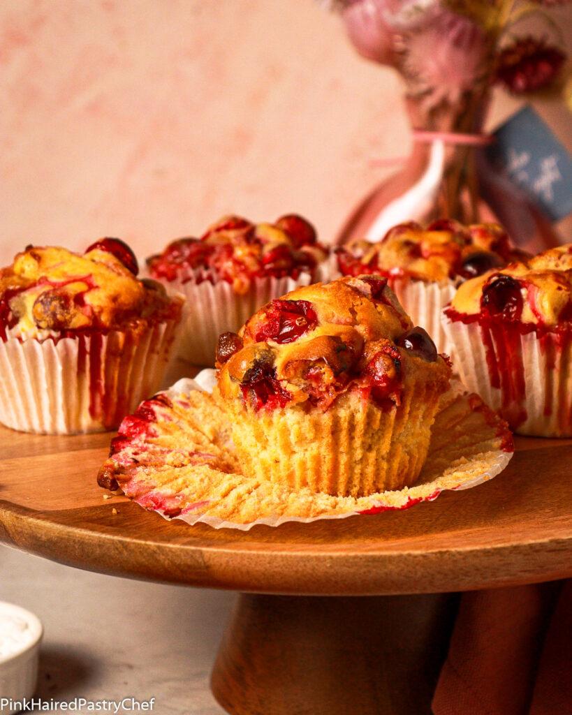 Cranberry White Chocolate Muffins Small Batch Recipe