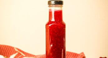 Cranberry Simple Syrup for Drinks Recipe
