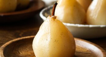 Vanilla Poached Pears Recipe