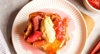 Rhubarb and Custard French Toast Recipe